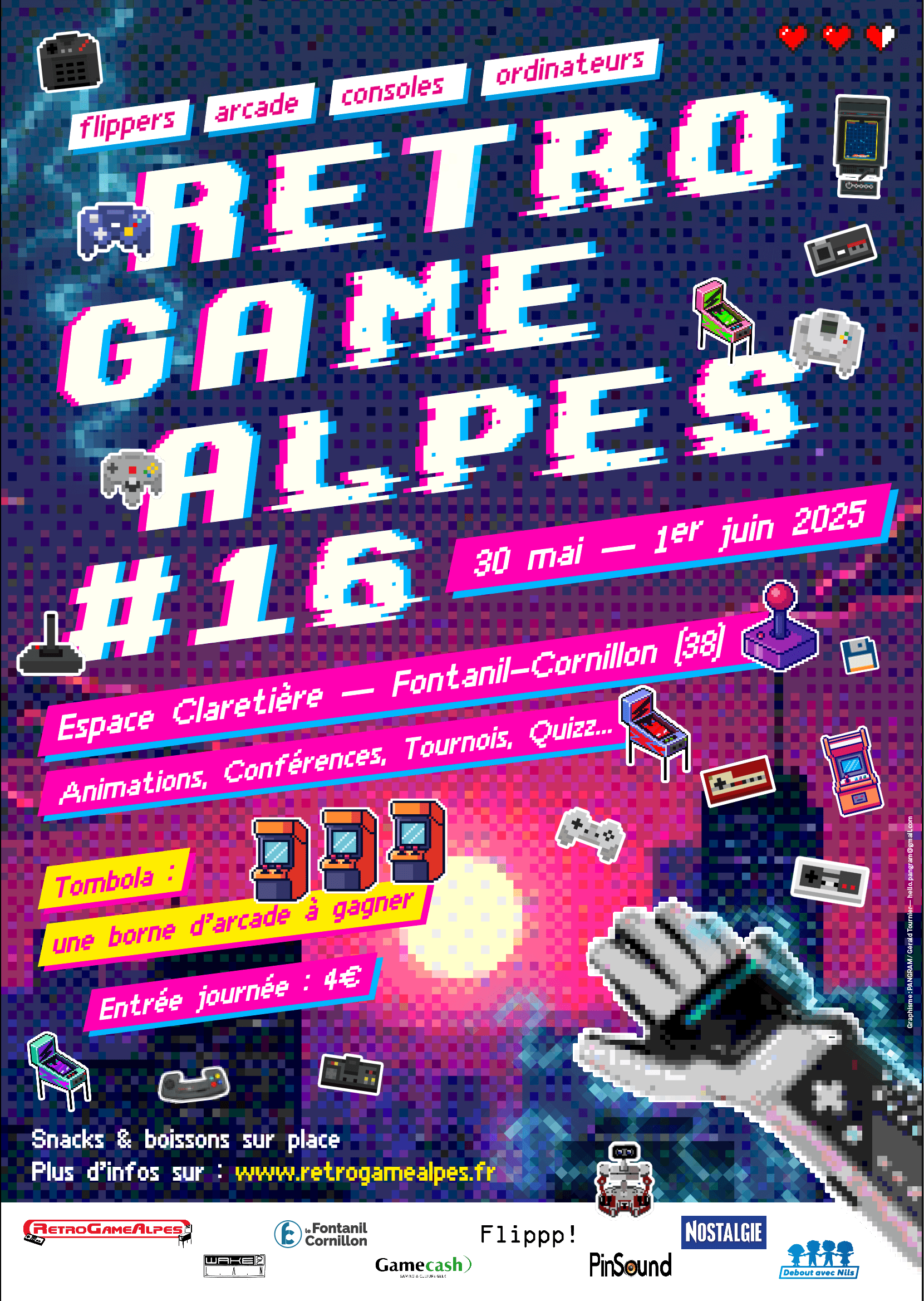 Retro Game Alpes 2025